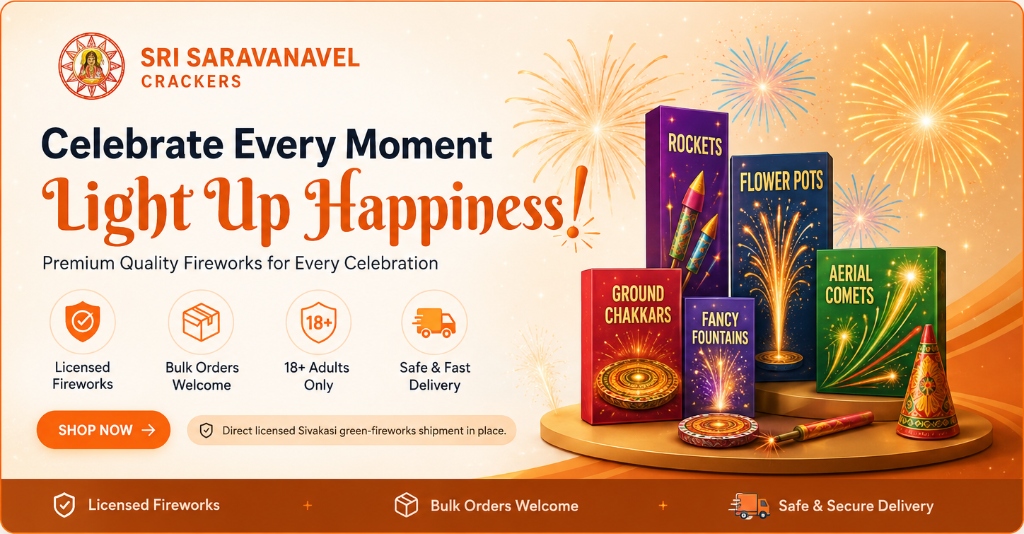 Sri Saravanavel Crackers Offers